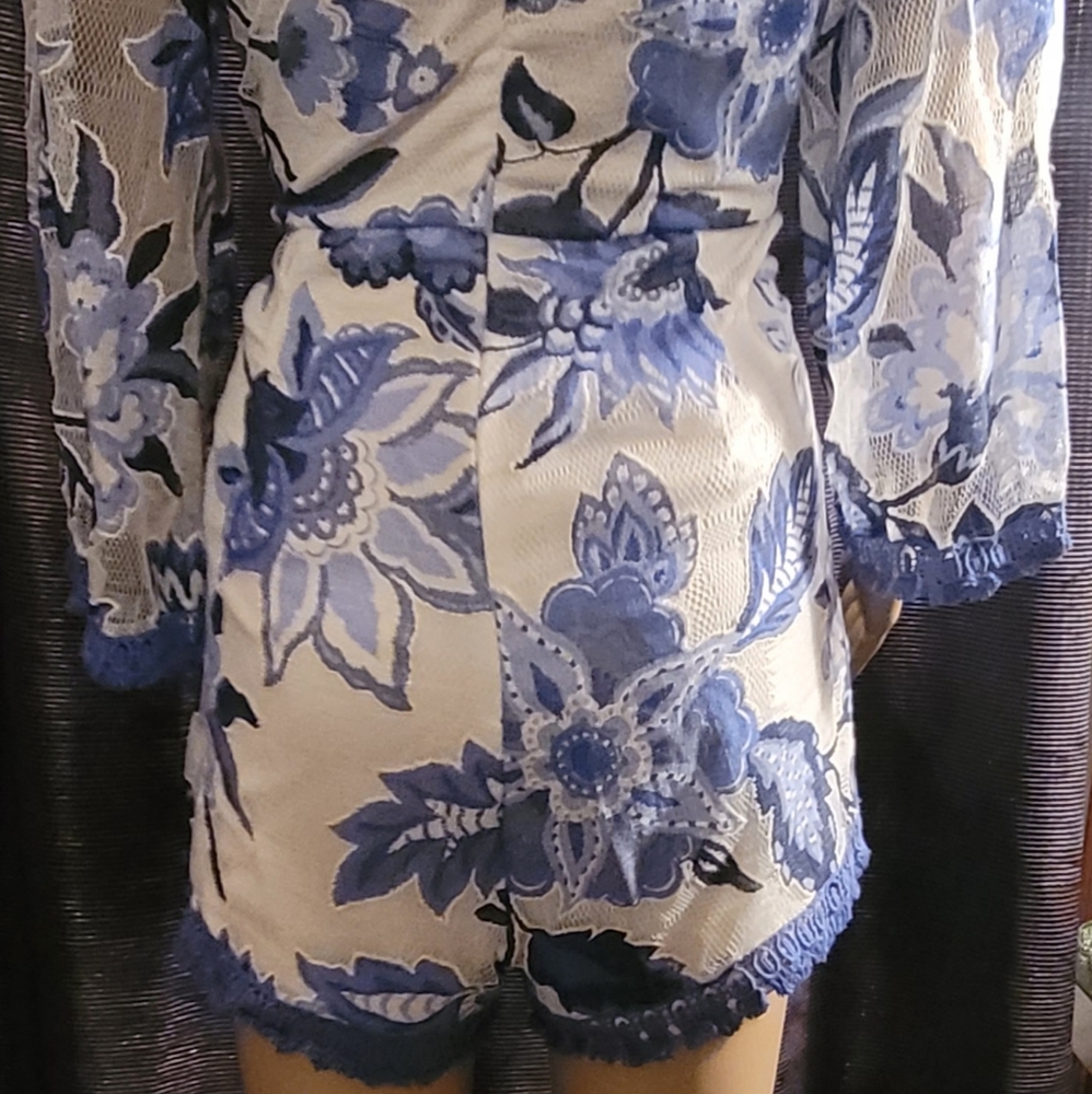 Large Embroidered Rumper - Picture 3 of 3